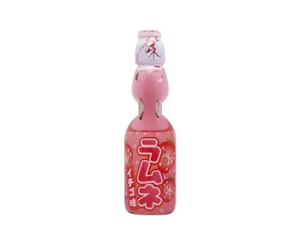  Strawberry Flavor Ramune Soda