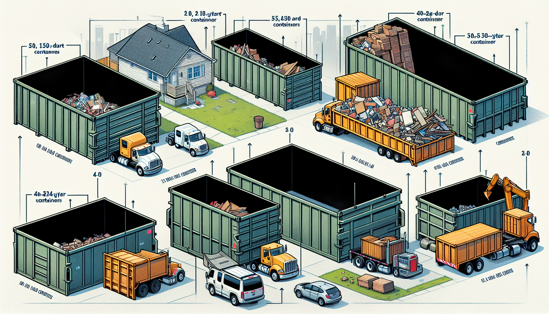 Choosing the right dumpster size