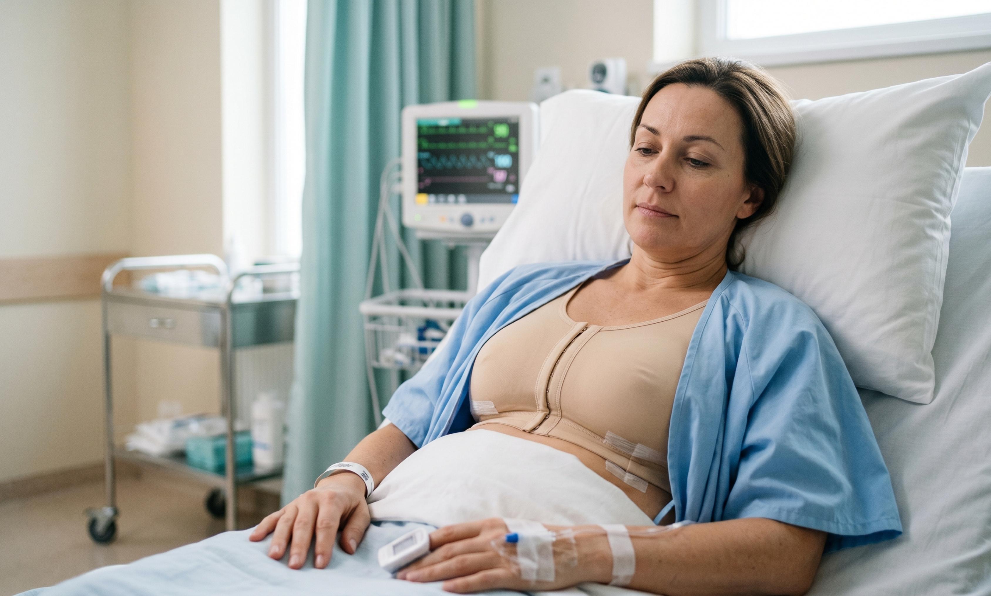 push up bra, healing process