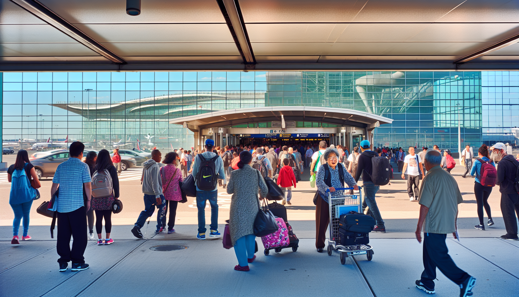 Terminal 1 at JFK Airport