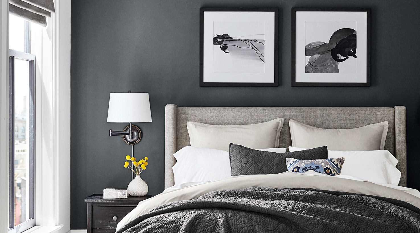 Charcoal Gray Bedroom