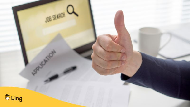 Thumbs up for job search
