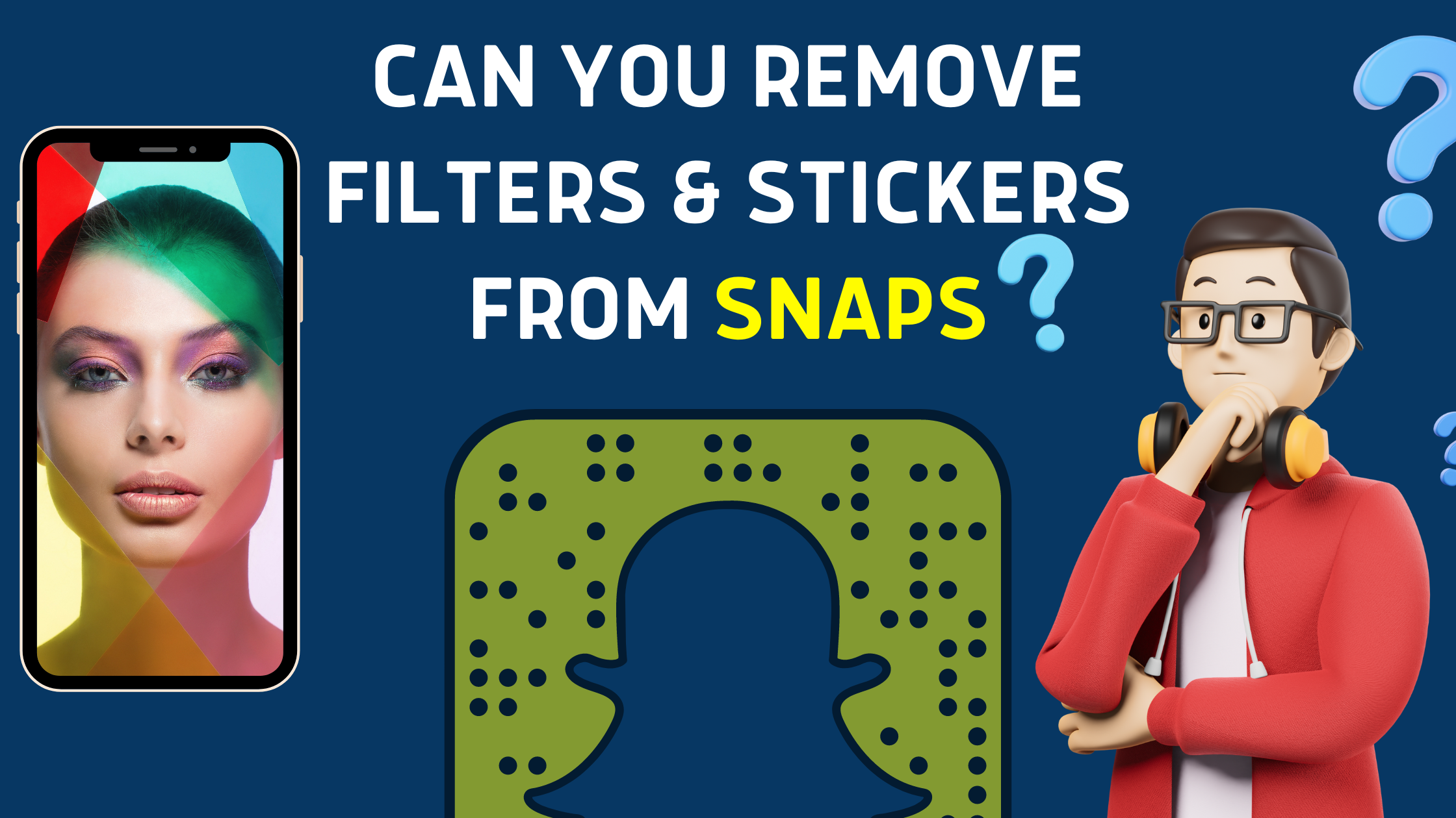 Snapchat filter remover How to remove filter from Snapchat photos?