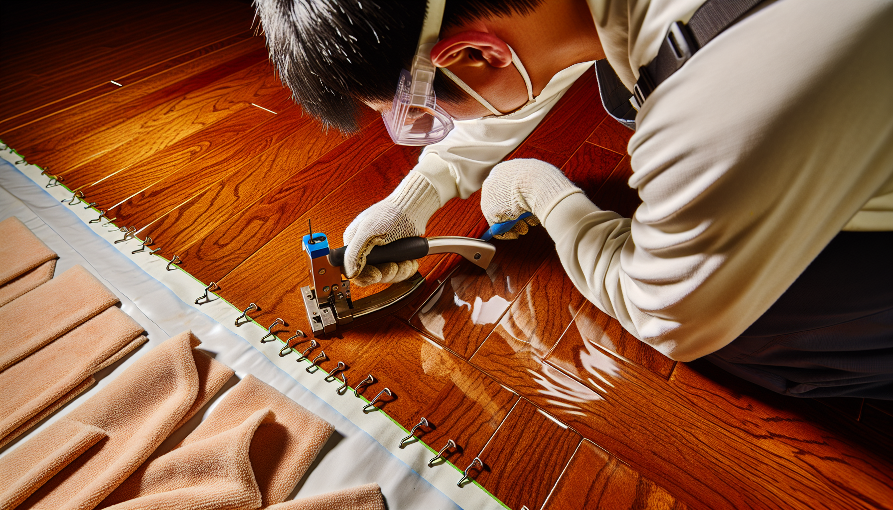 Protecting hardwood floors