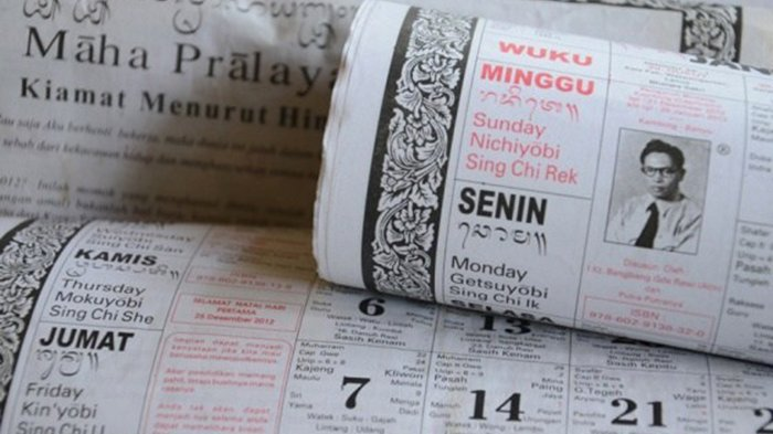 balinese calendar