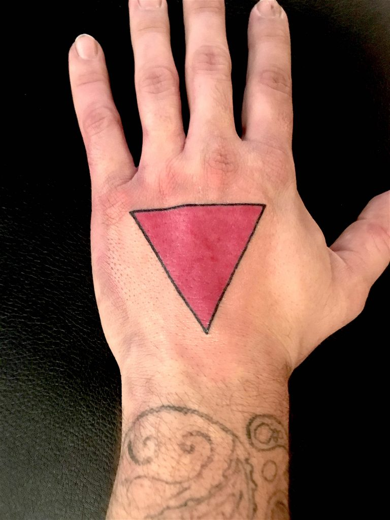 Lgbt Triangle Tattoo