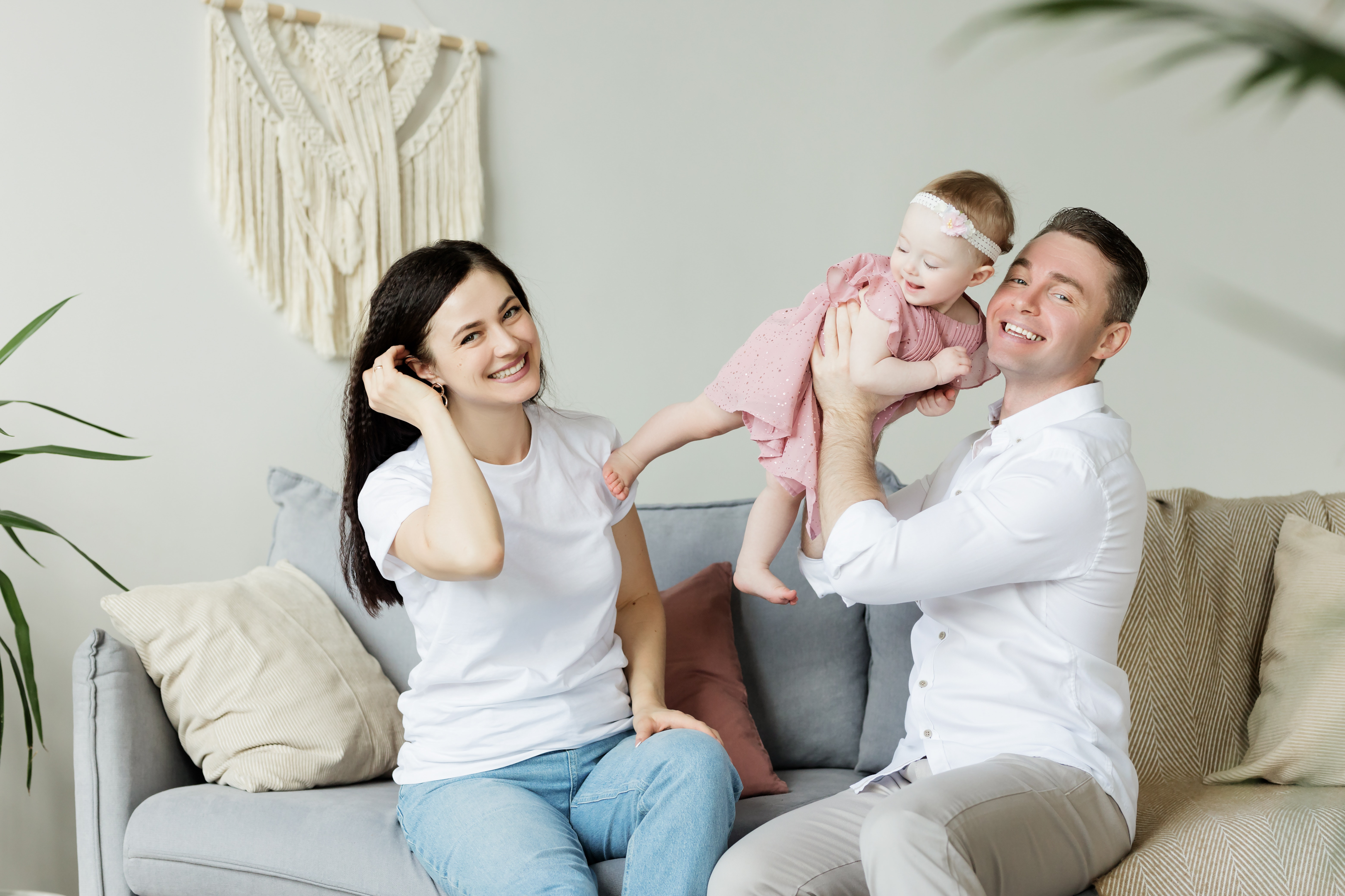 Family Photoshoot | Photo by Anastasiya Gepp from Pexels | https://www.pexels.com/photo/photo-of-a-couple-sitting-with-a-baby-3995921/