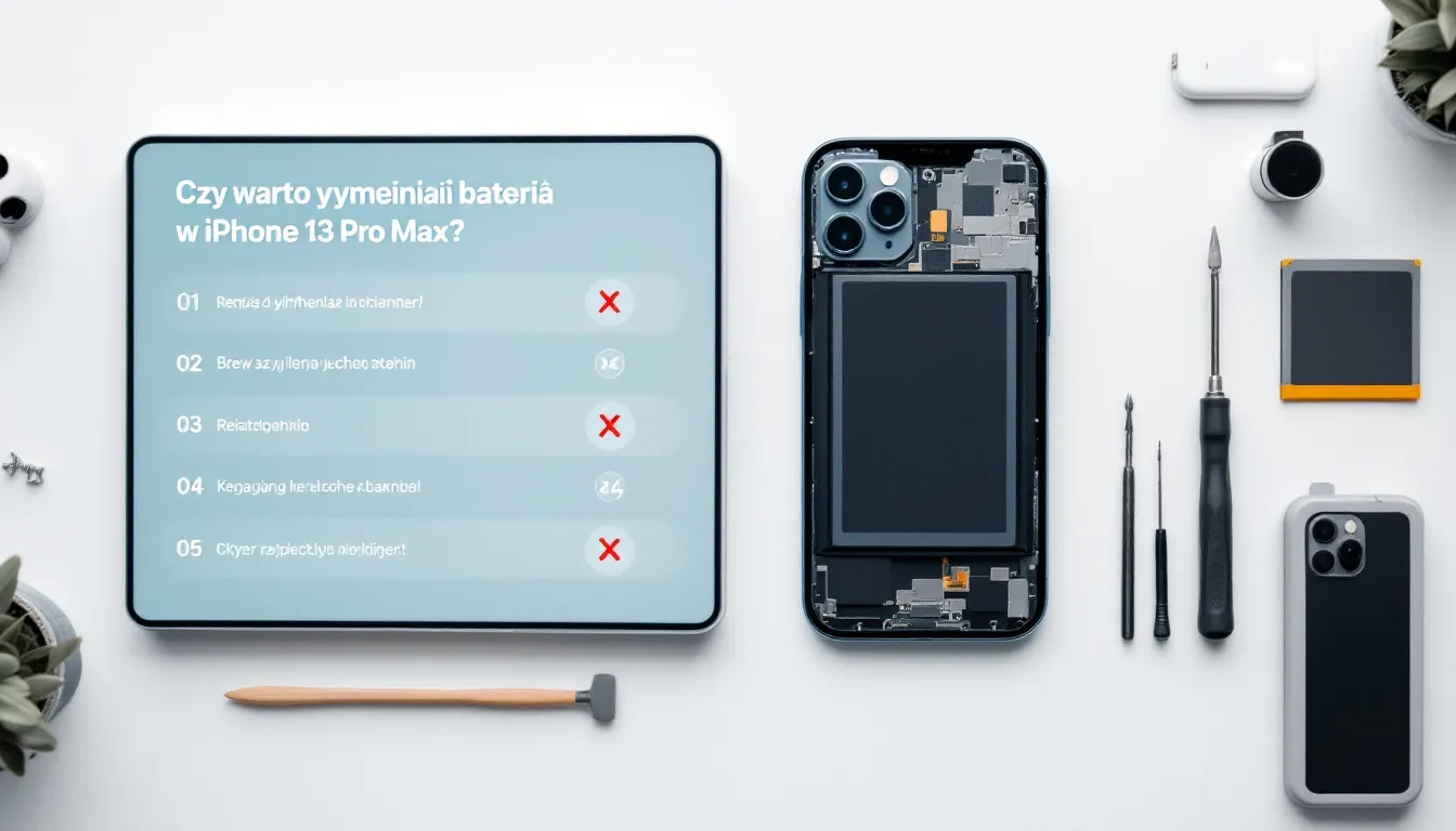 Czy warto wymieniać baterię w iPhone 13 Pro Max?