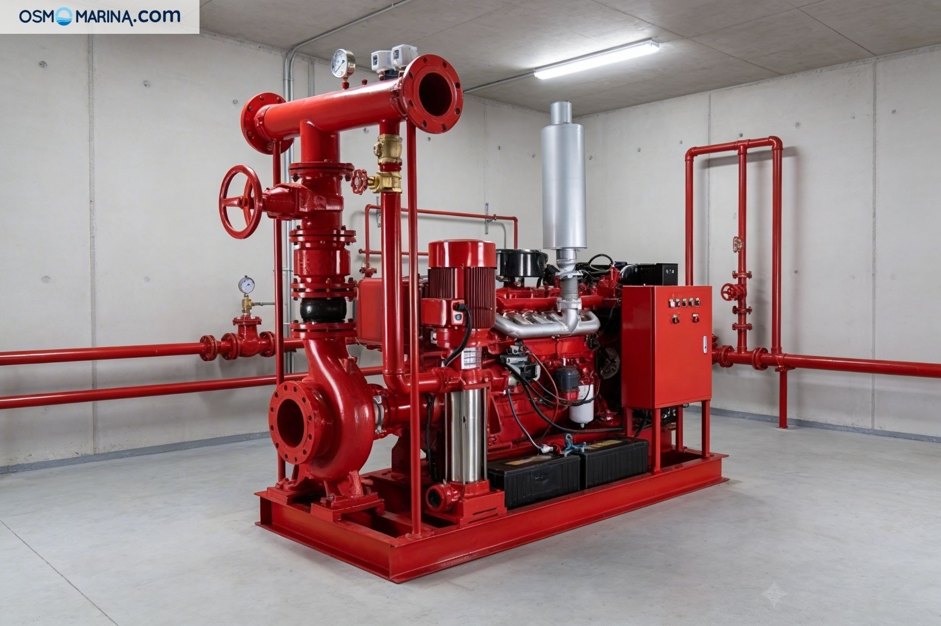 Fire-hydrant-pump-set