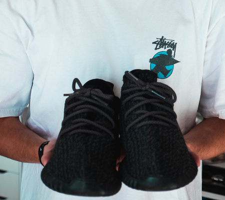 Black Yeezy Sneakers