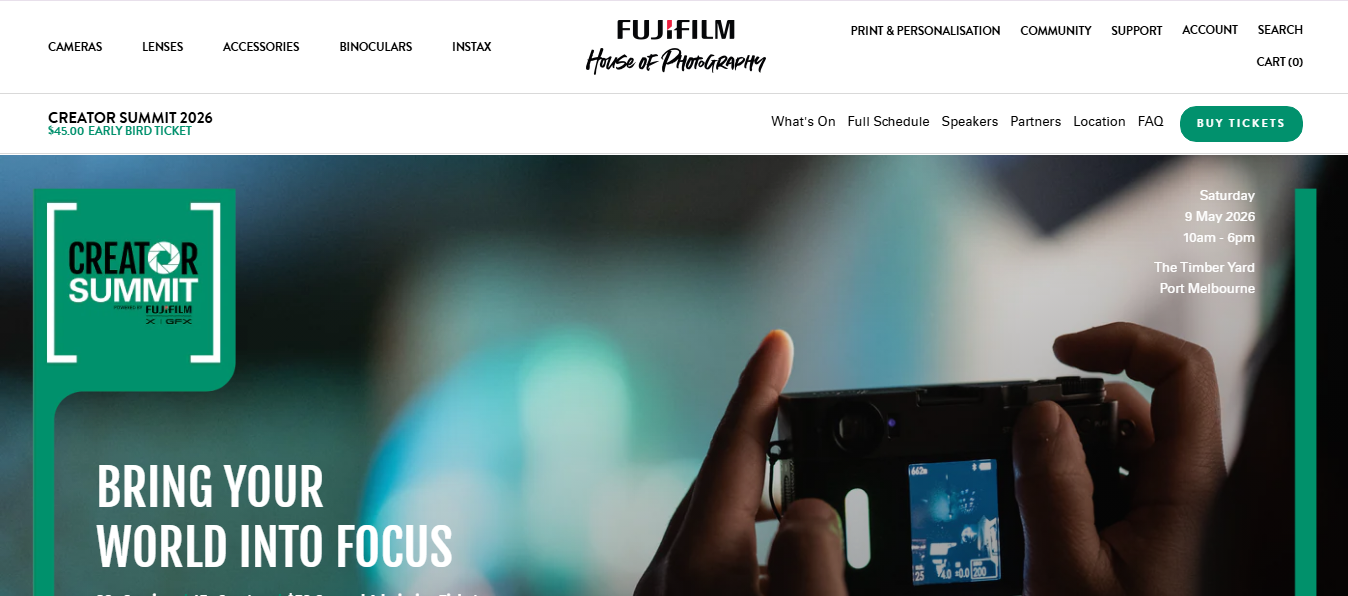 Creator Summit (Fujifilm)