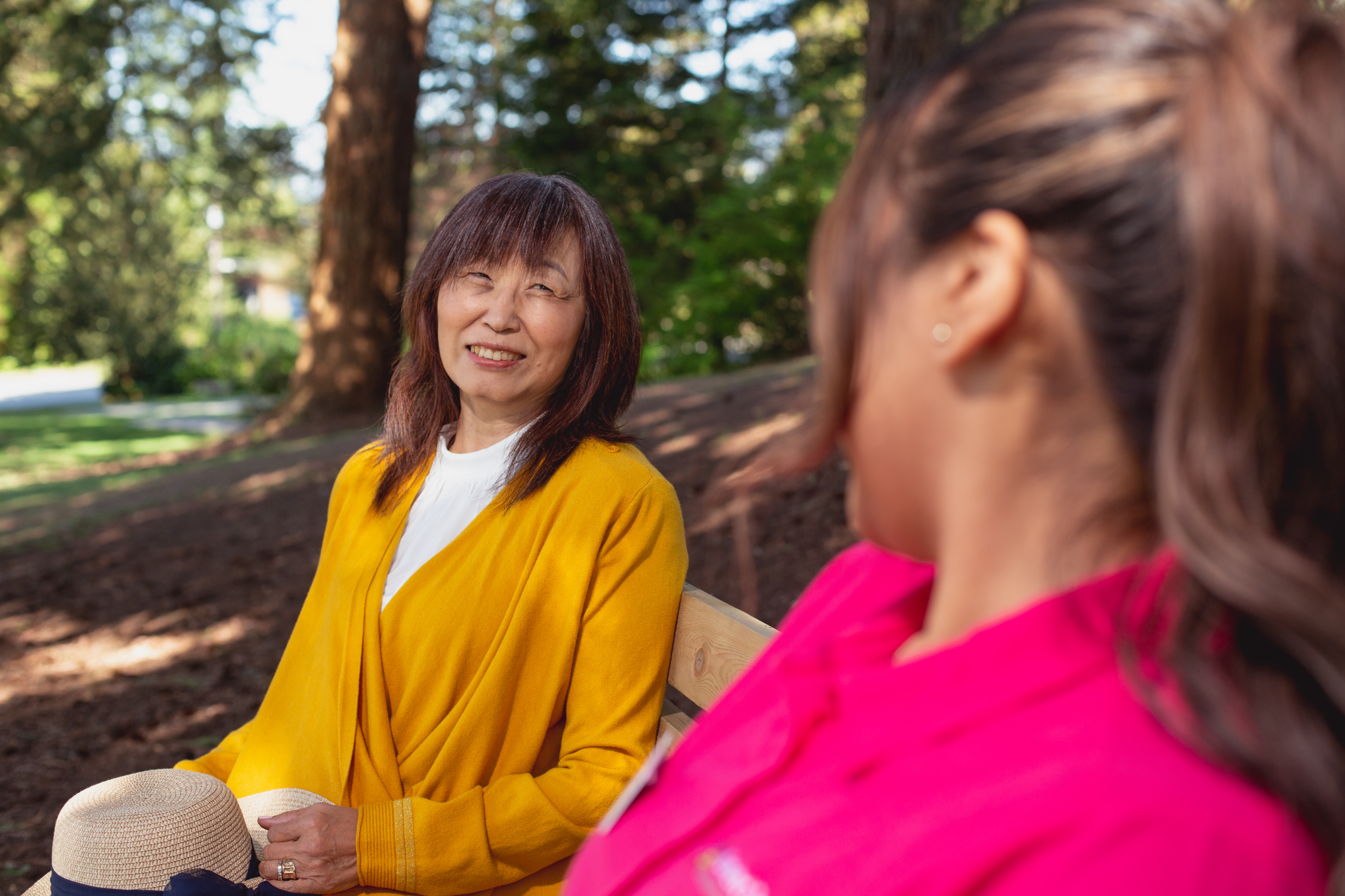 Nurse Next Door Caregiver with a client. 