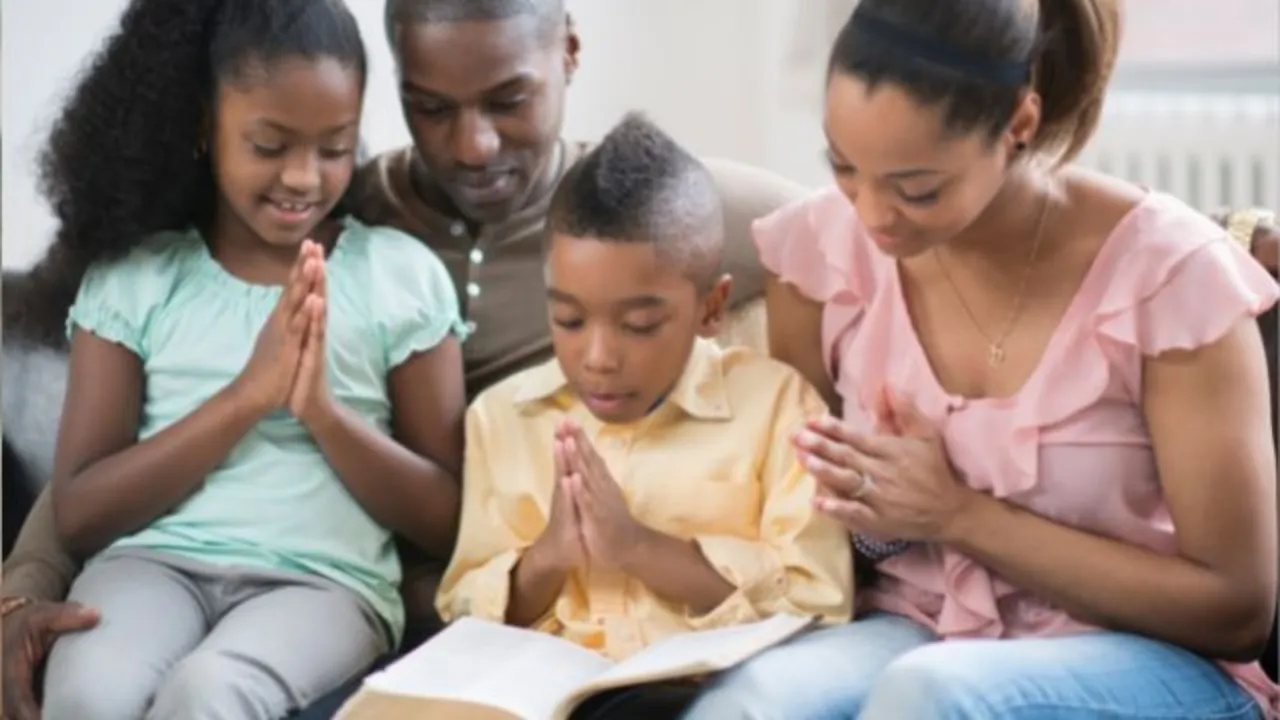 When a family prays they draw closer to the other members of the family through God. Teach each other how to have a conversation with God through what is prayed