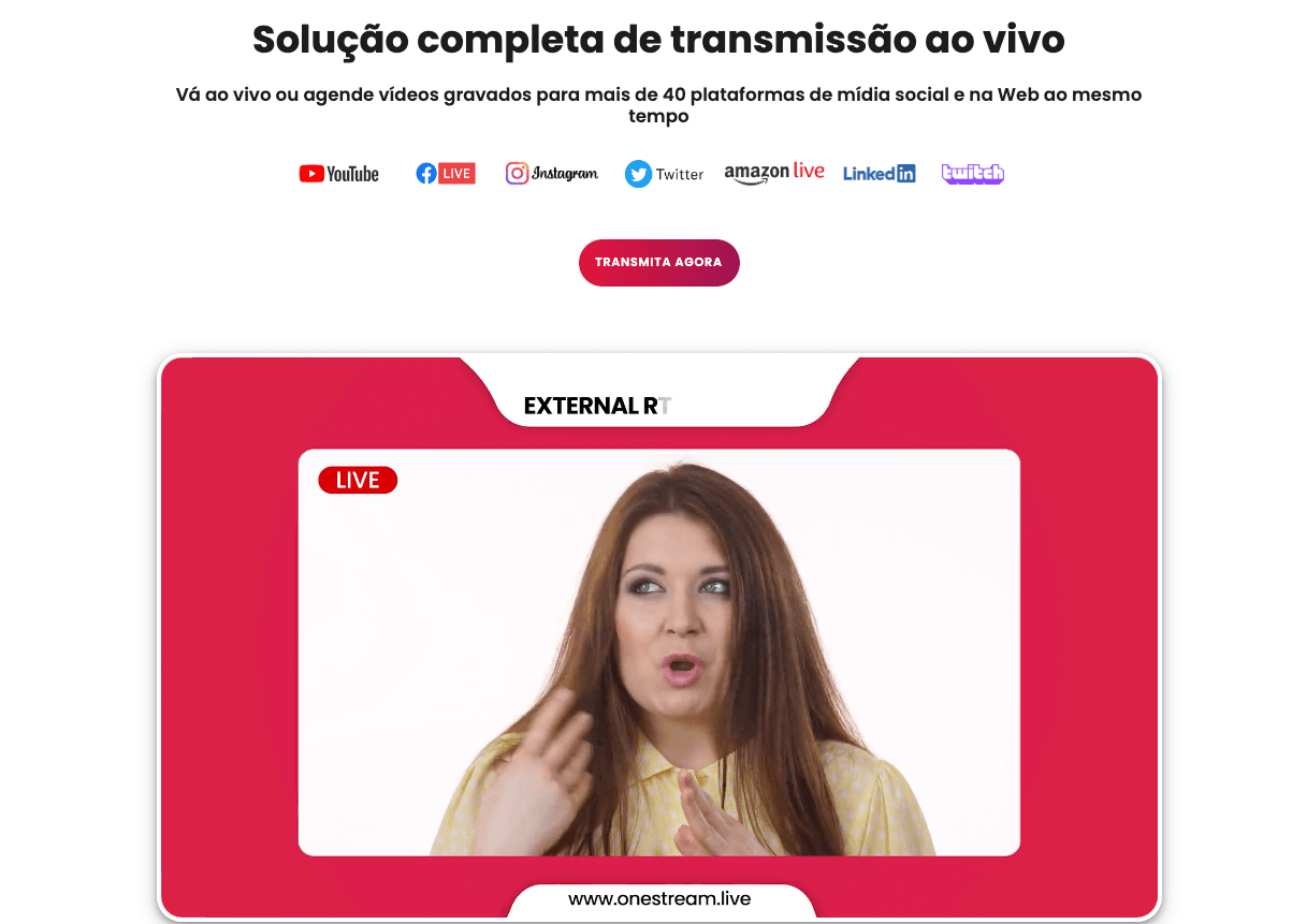 Os 20+ melhores aplicativos de transmissão ao vivo para