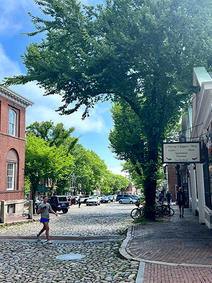 Nantucket massachusetts has a charming town set back in time.