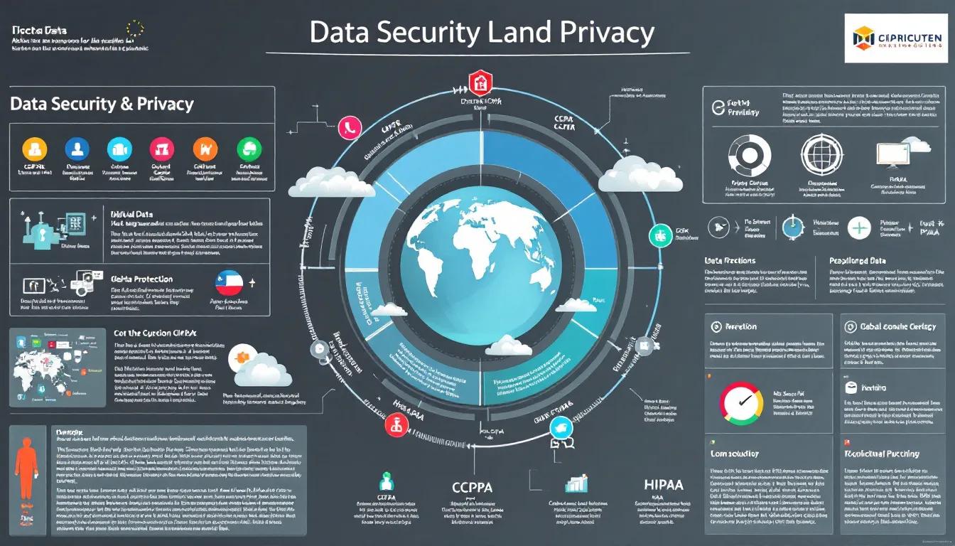 Ein Bild, das die Bedeutung von Datensicherheit und Datenschutz in der modernen Welt darstellt.