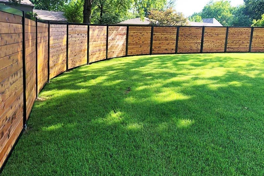 Horizontal Privacy Fence