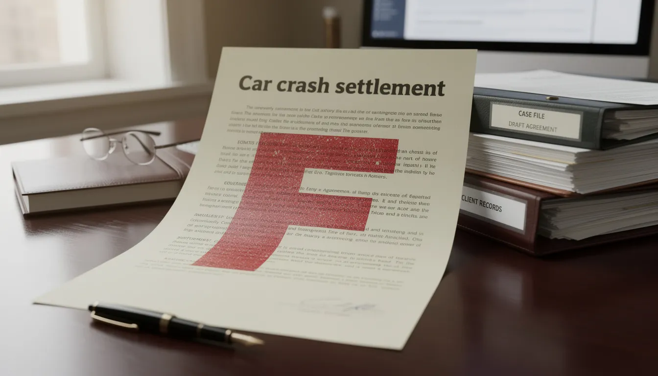 Tad Nelson never gets a F on his settlements. 