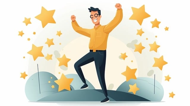 happiness, joy, businessman