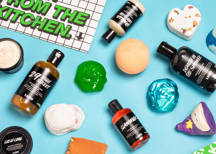 Products included in the Lush Beauty Box