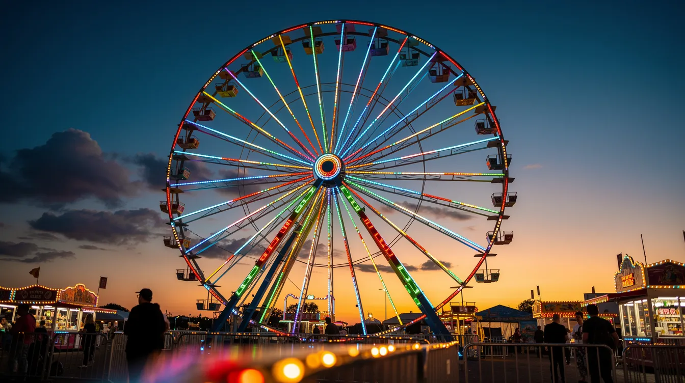 Ferris Wheel Proposal at the Top