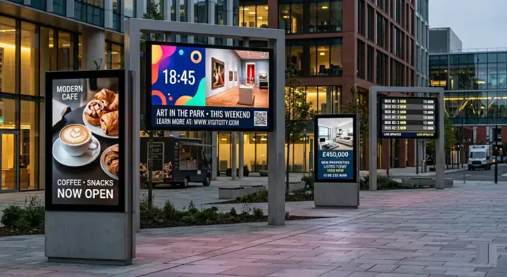 How to Choose the Right Outdoor LED Screen in 2026 2 outdoor LED screens