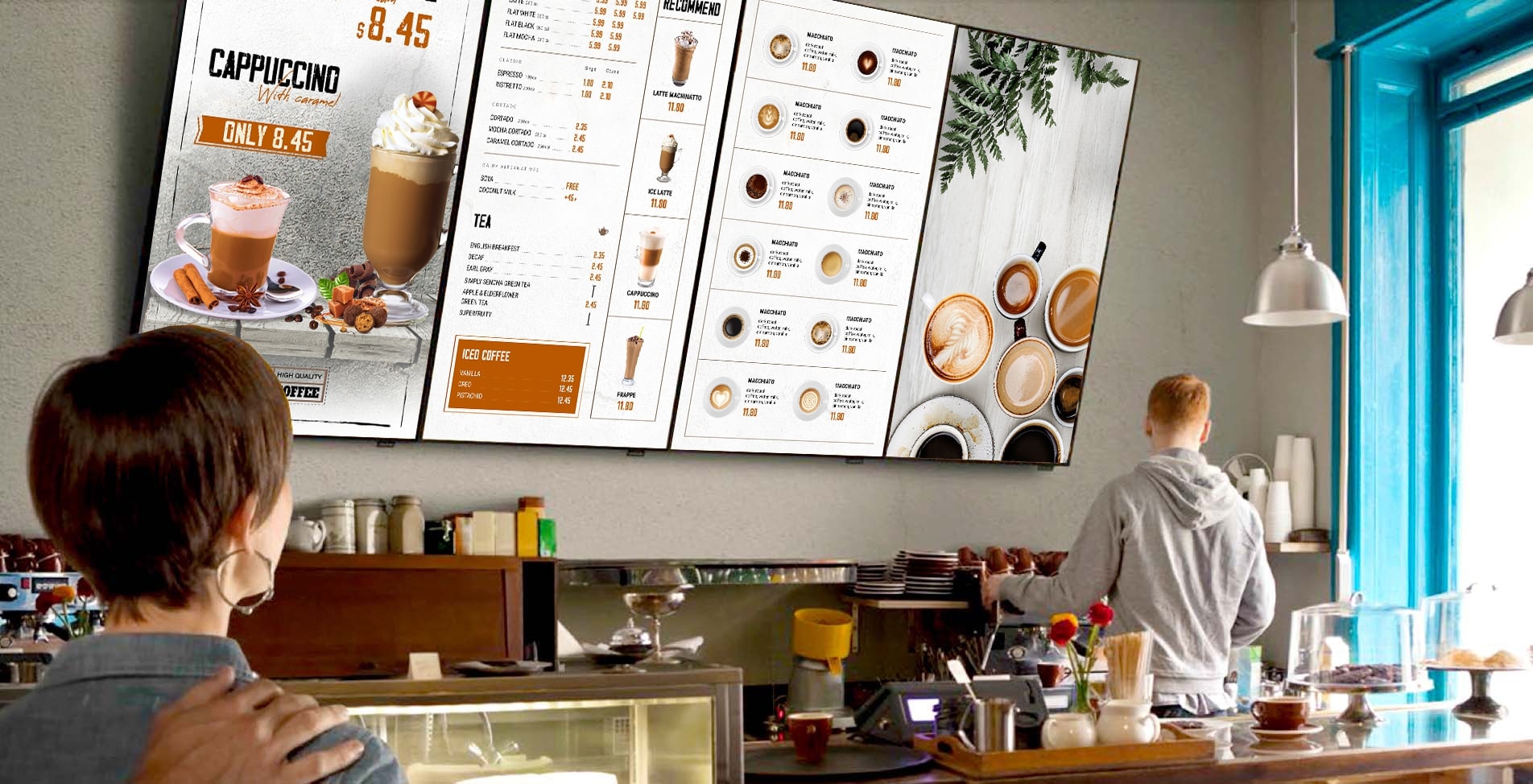 Digital Menu Board, Menu Board, Restaurant Menu Board, Menu Board Ideas, Restaurant Menu Board Idea, Food Menu, Food Menu Board, 