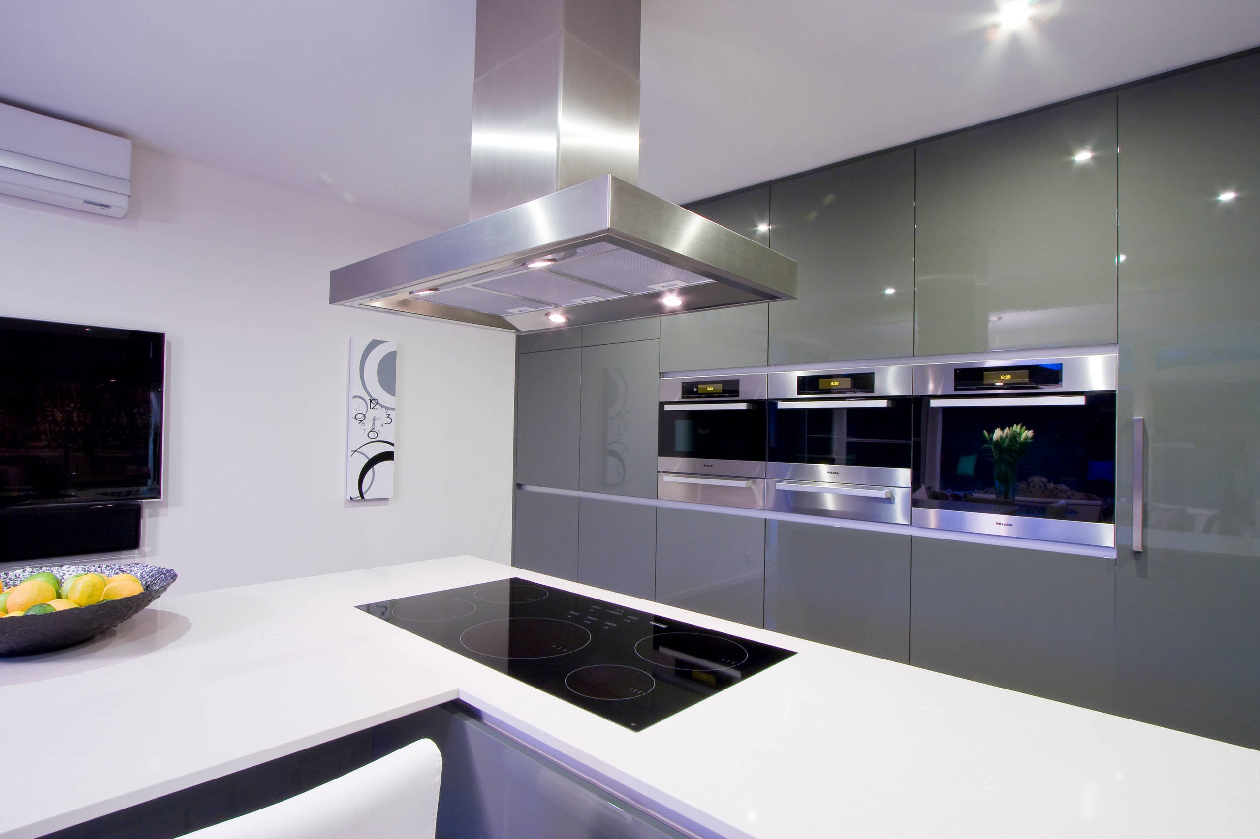 modern kitchen, kitchen equipment