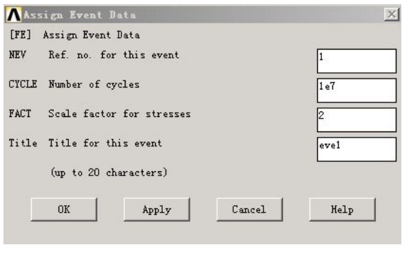 Set Event Repetition Count Dialog Box