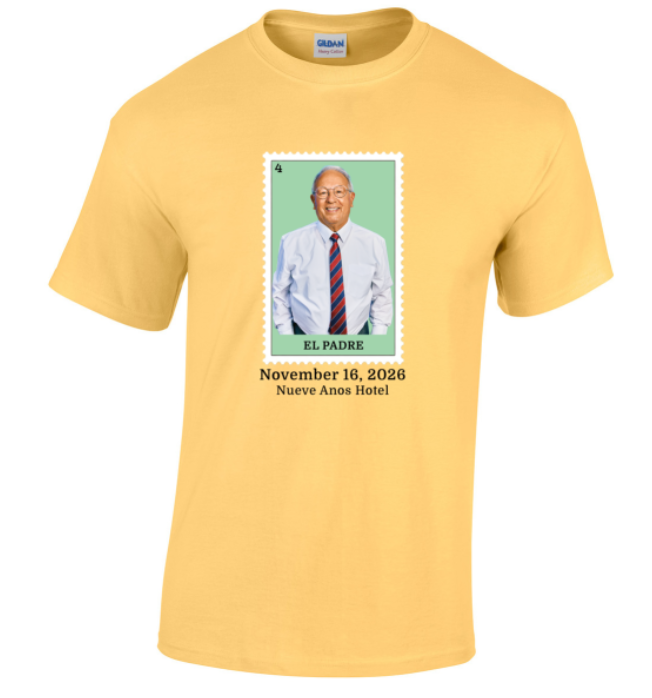 Quinceanera Padre Custom Photo Loteria Card