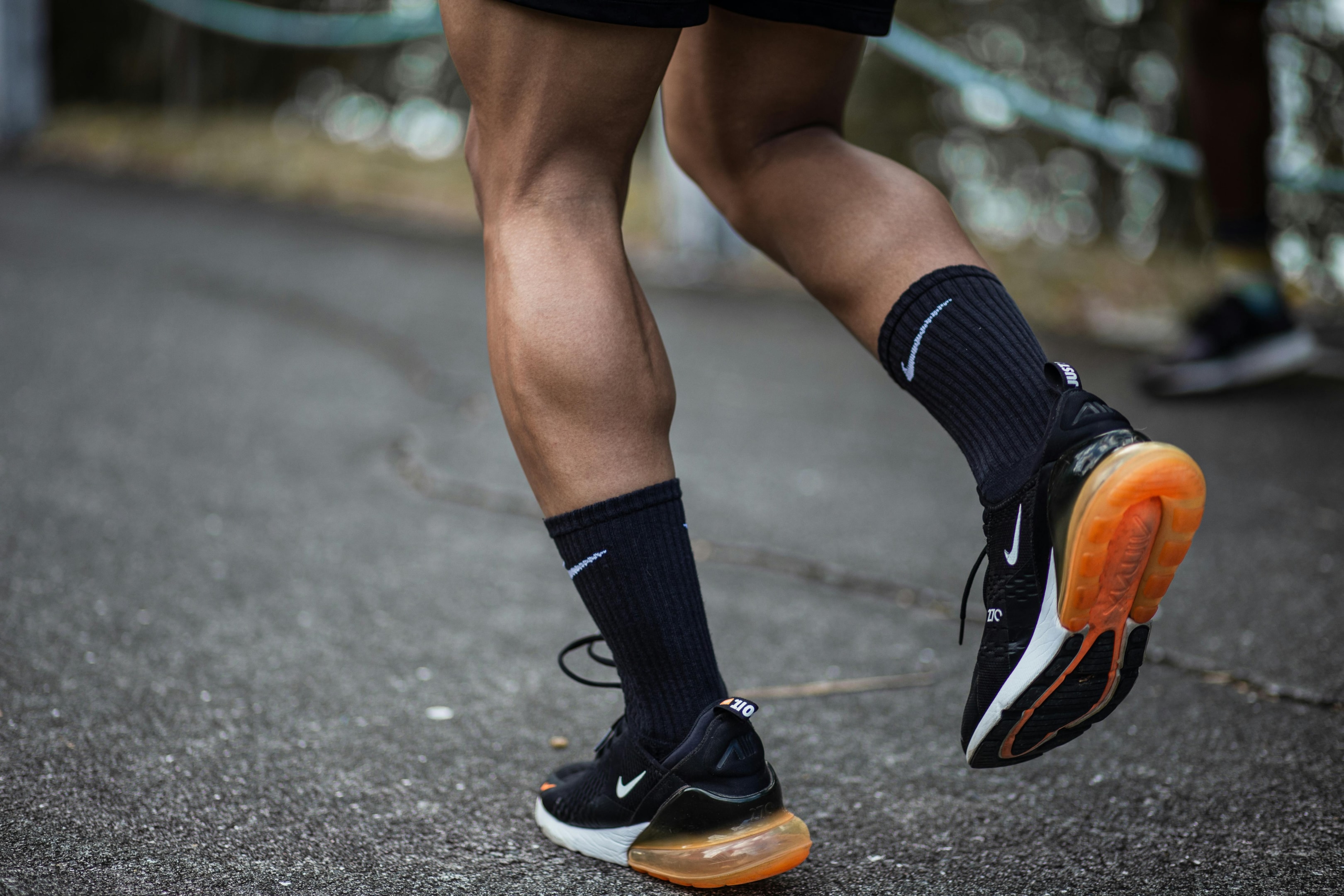 Photo by Dania  Ortega : https://www.pexels.com/photo/person-in-black-athletic-shoes-7462557/