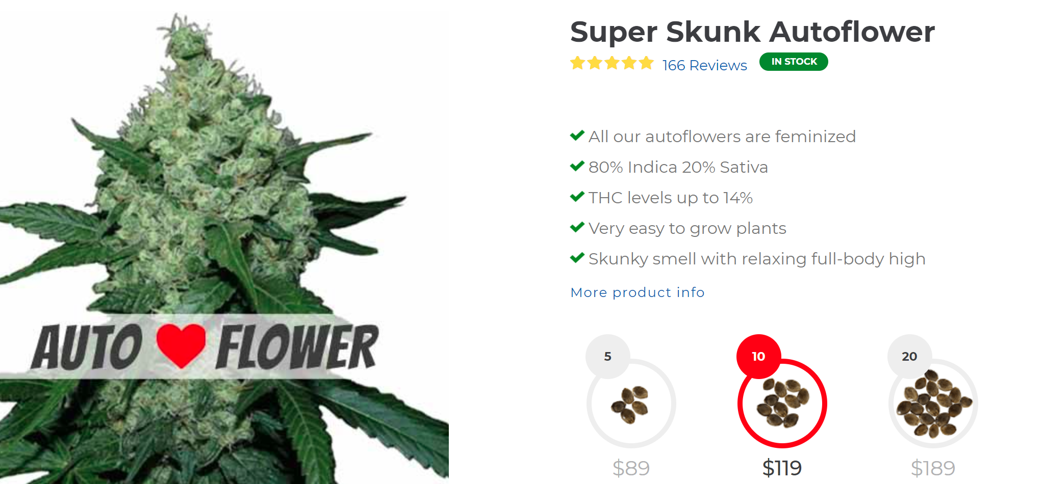 Ilgm Super Skunk Auto-Flower Seeds