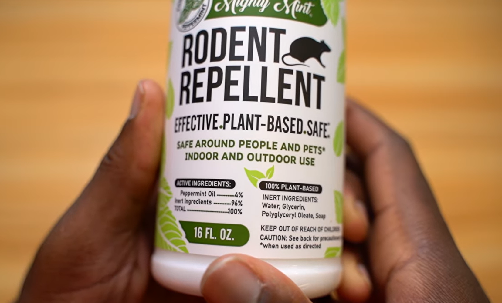Mighty Mint rodent repellent