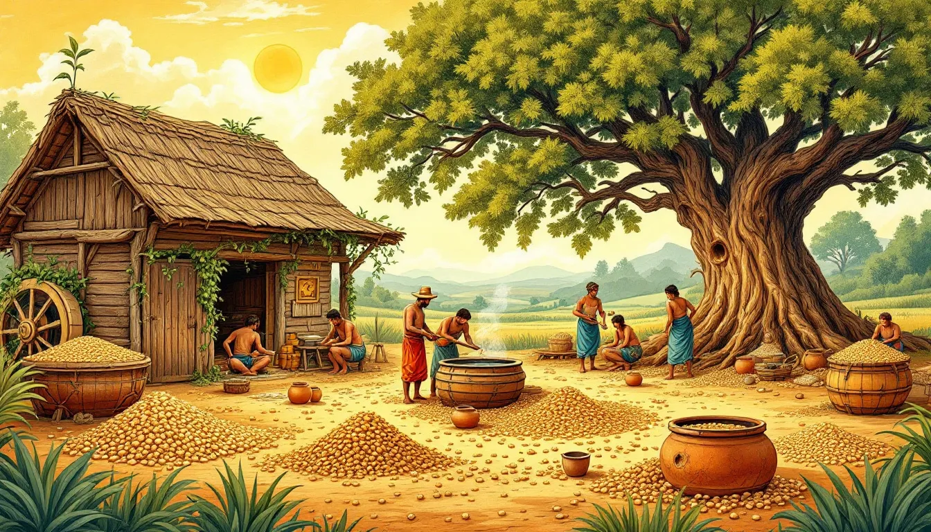 Cost components involved in setting up a groundnut oil mill.