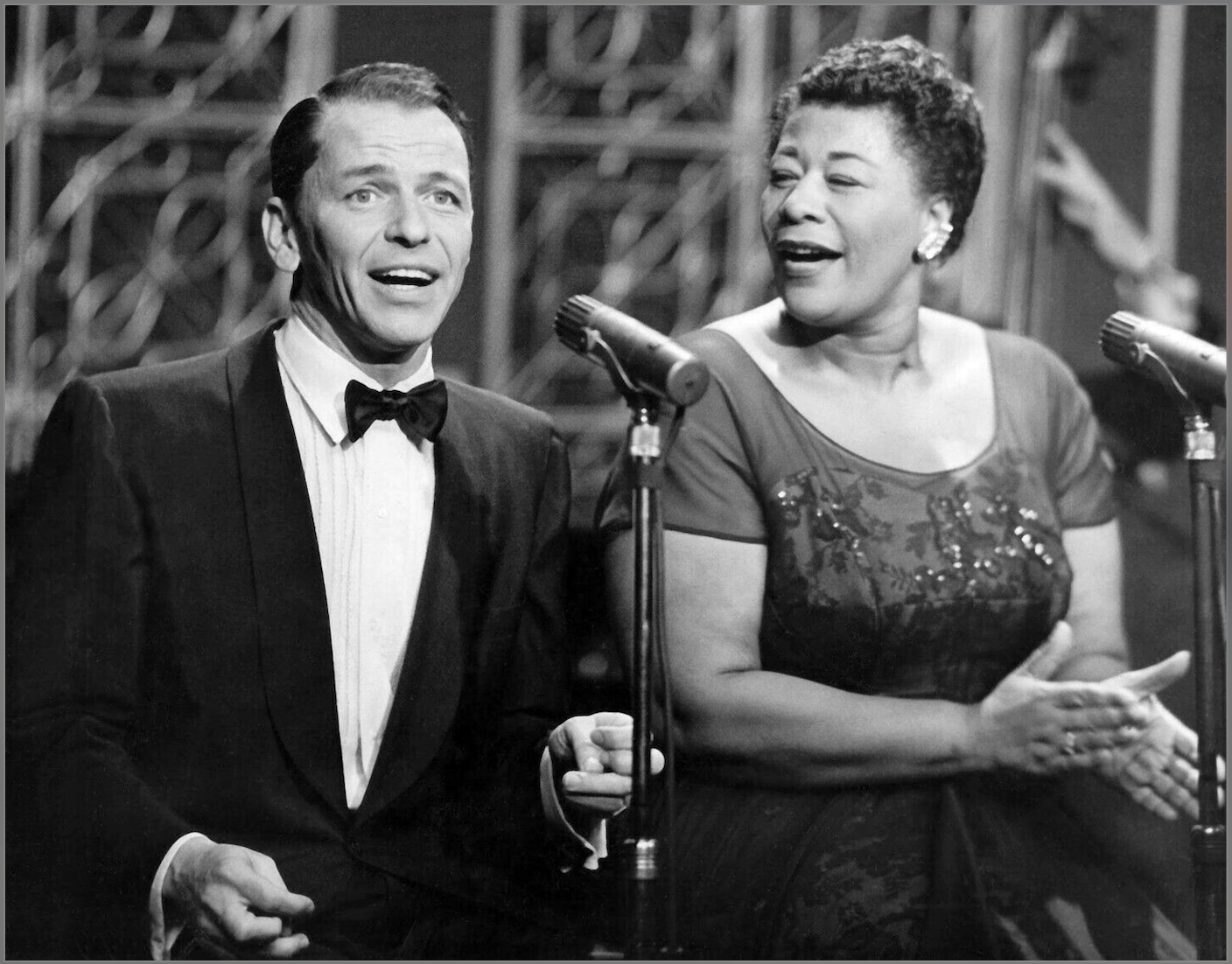 Frank Sinatra and Ella Fitzgerald