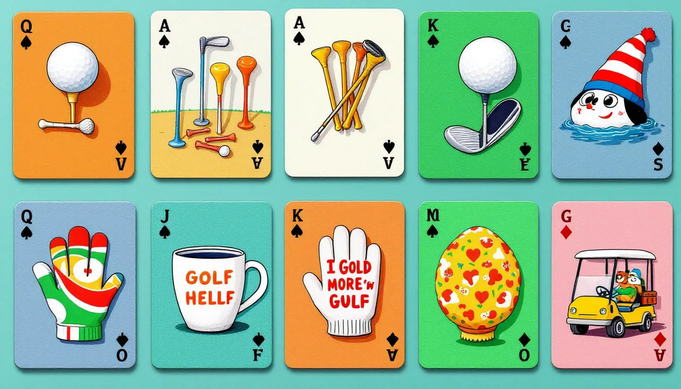Fun and novelty golf gifts that bring joy to any golfer.