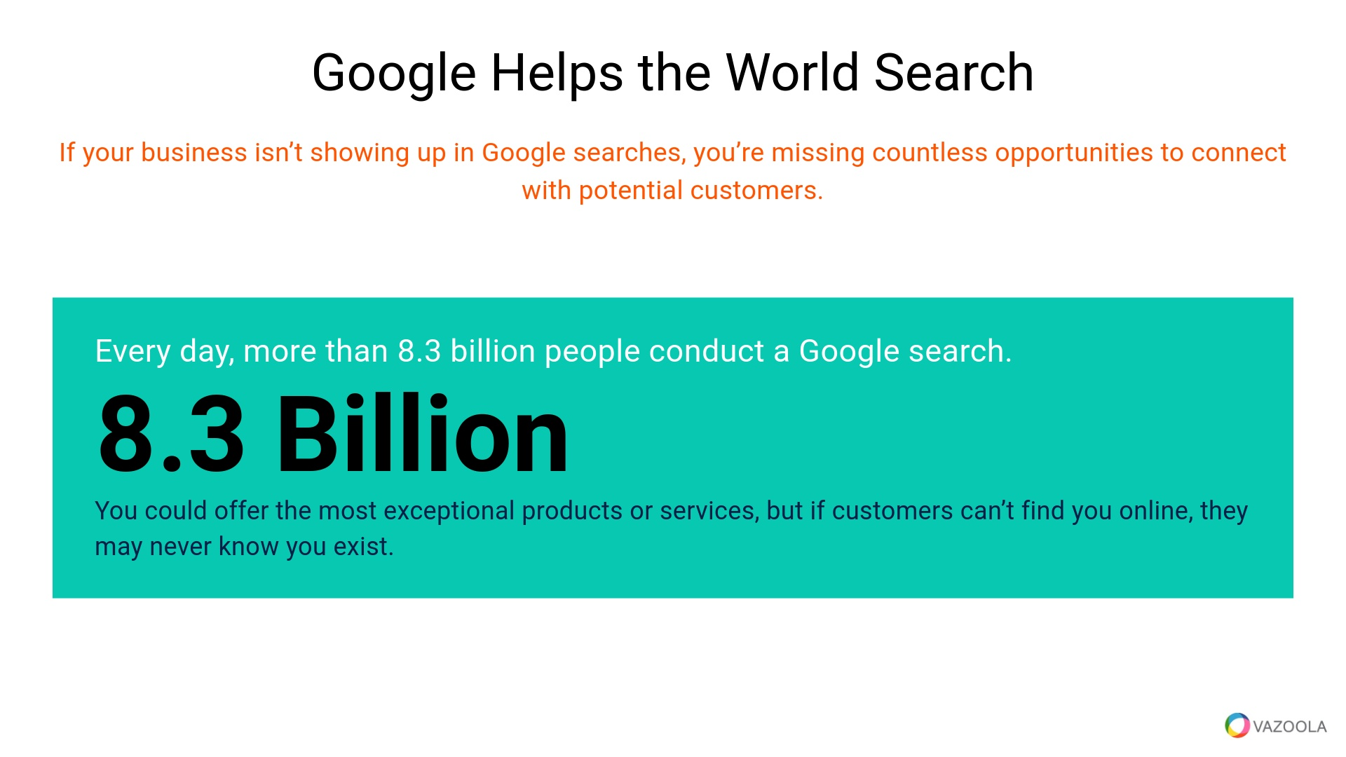 Google helps the world search