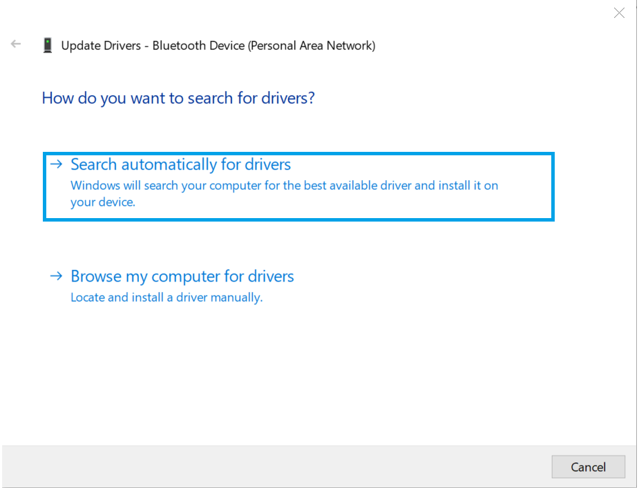 Selecting drivers to update automatically