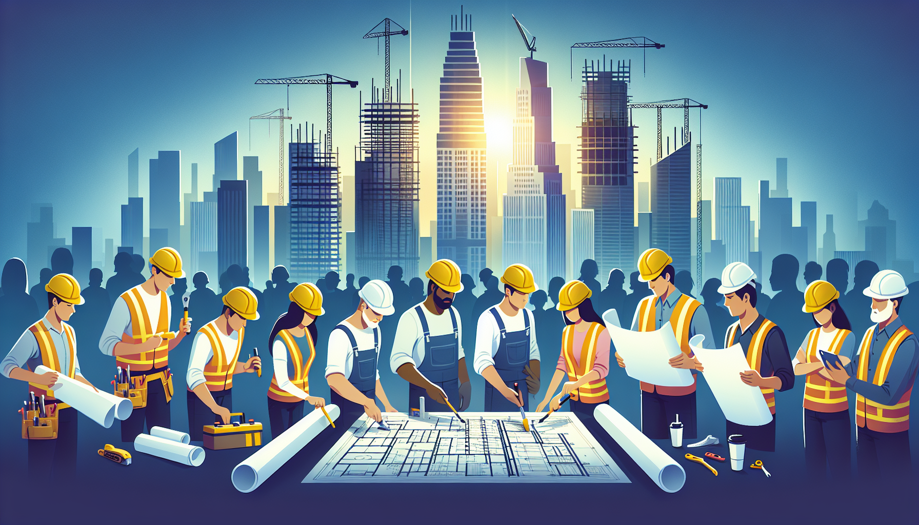 Company culture and core values in construction industry