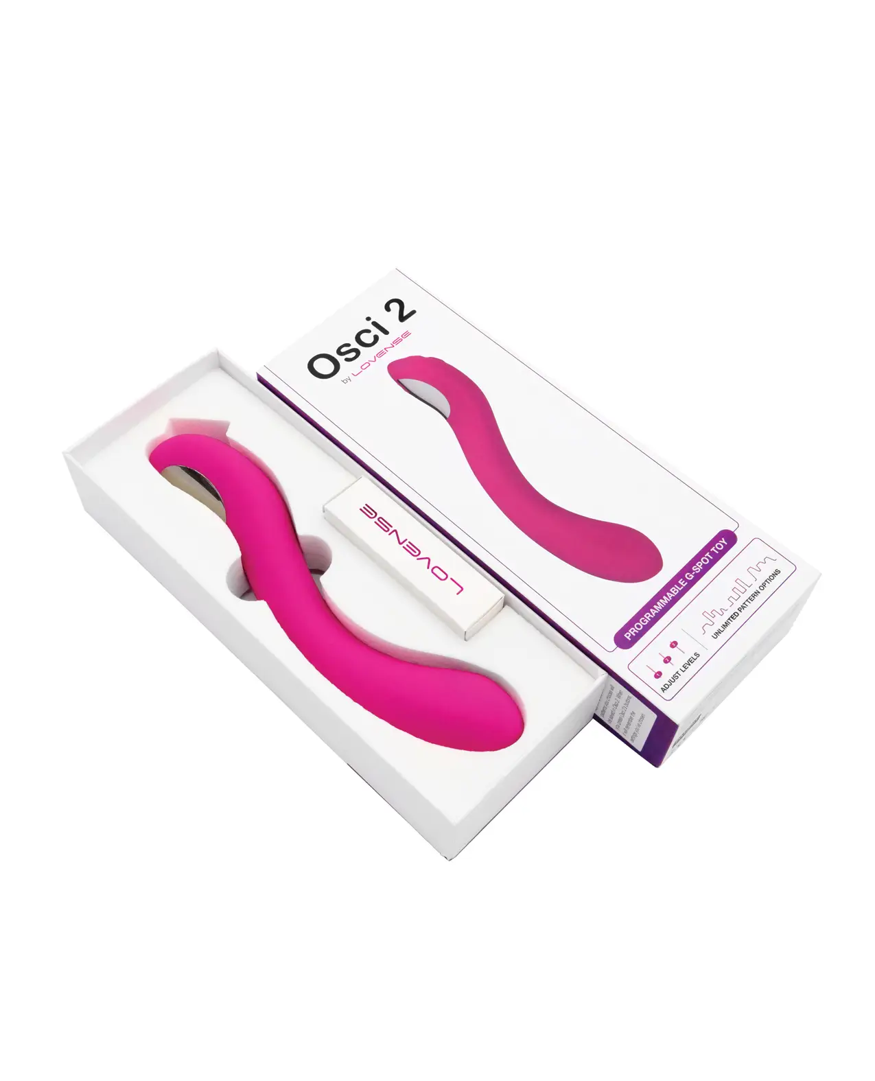 Lovense Osci 2 Oscillating G Spot Vibrator – Pink