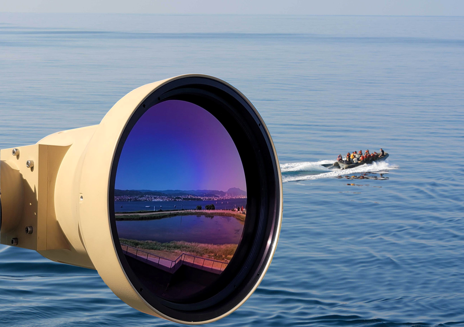 Clear Align Z 900 High Definition MWIR Camera - Coastal Surveillance