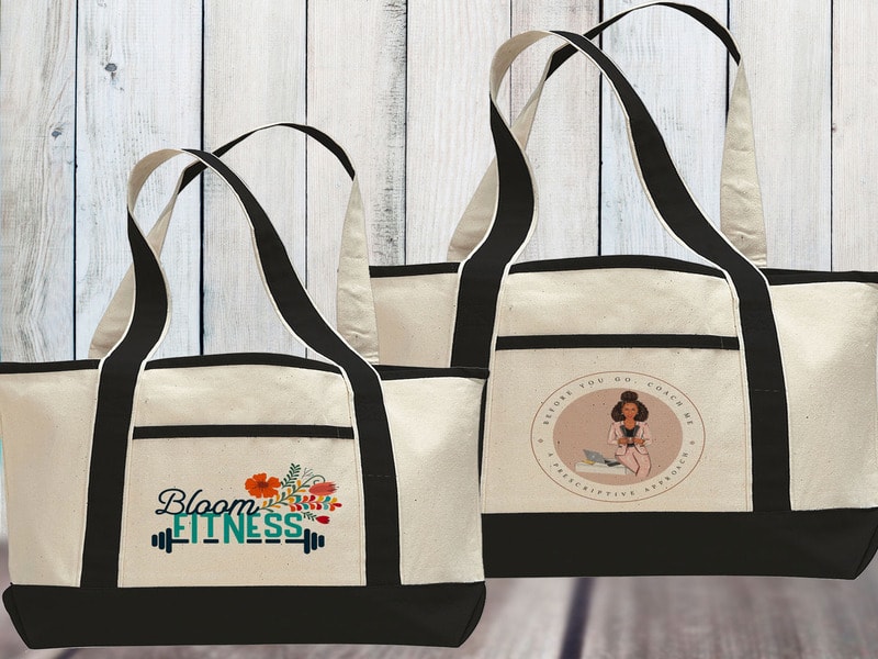 Personalized Custom Print Totes