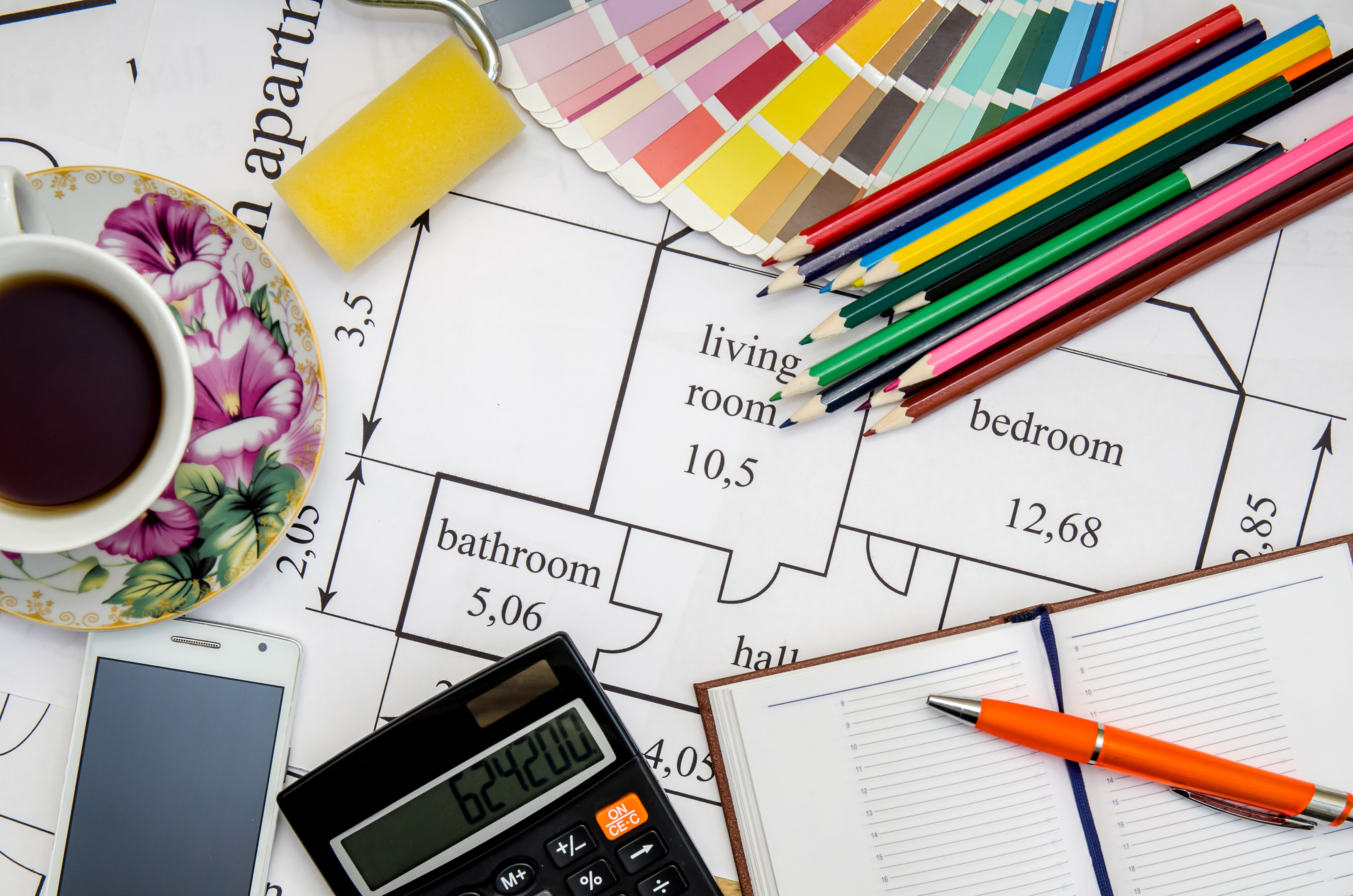 How to calculate paint area refers to the total square footage of a space that will be painted