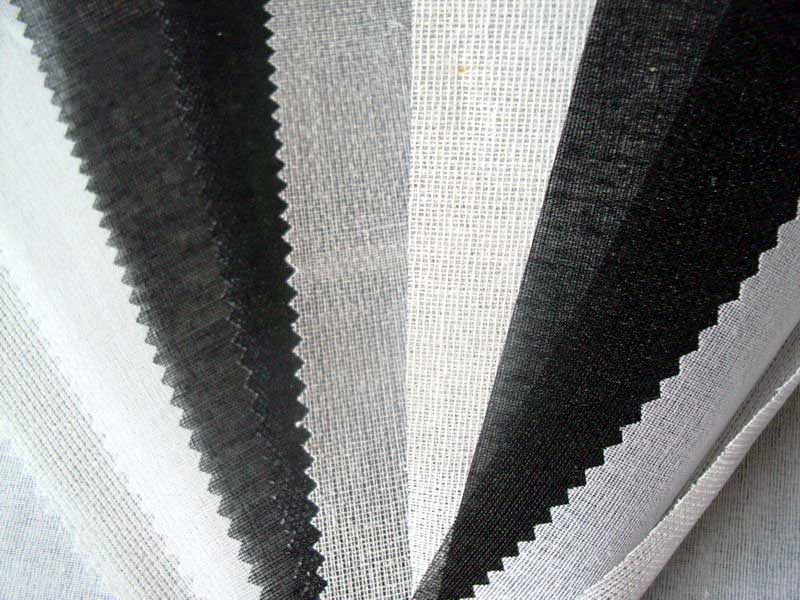 woven interlining garment components called fusible interlining