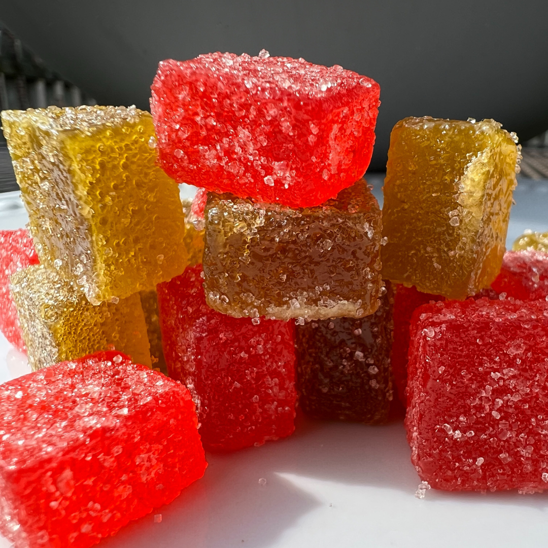 Naked Warrior Recovery CBD gummies are flavorful, colorful, natural, and effective.