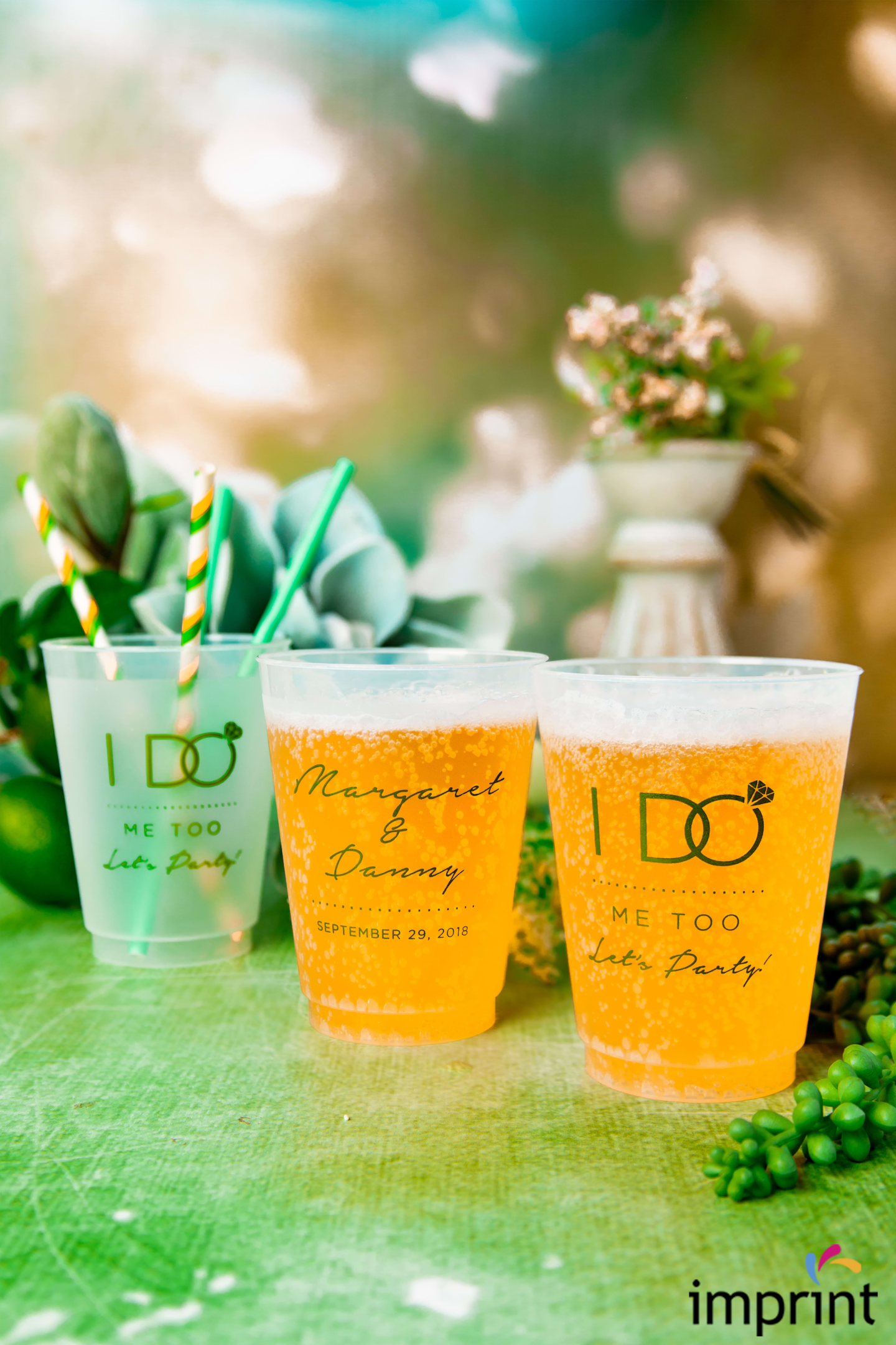 blank stadium cups