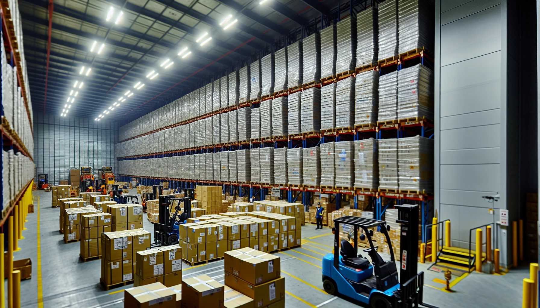 Consolidating shipments to save on freight costs