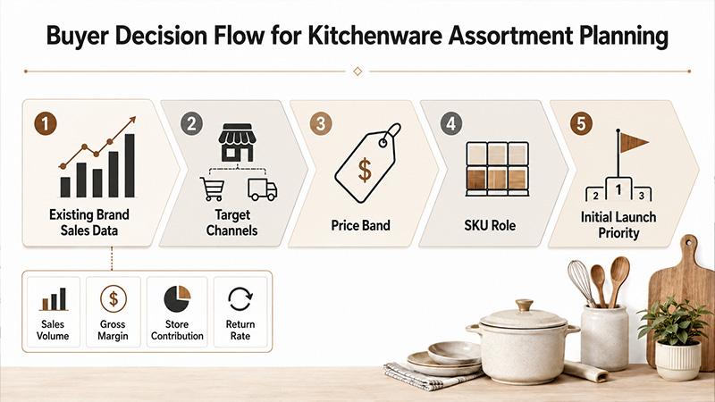 A private-label assortment should begin with channel and sales evidence, not a generic supplier catalog.