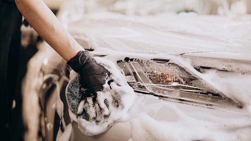 Microfiber cloth for car washing
