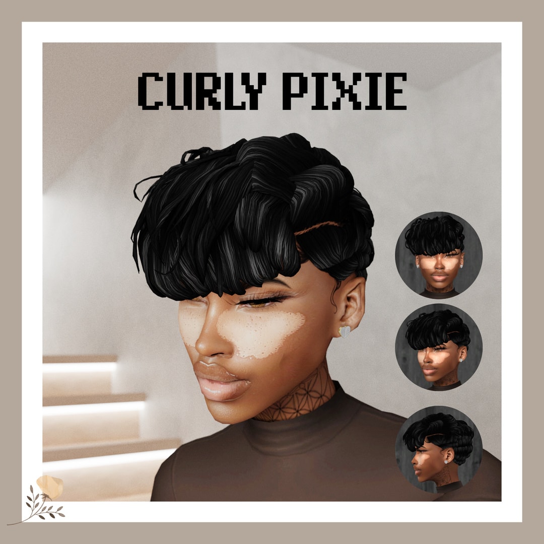 Curly Pixie